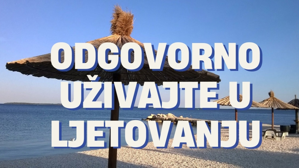 Ljetujte odgovorno - poručuje Županijski centar 112